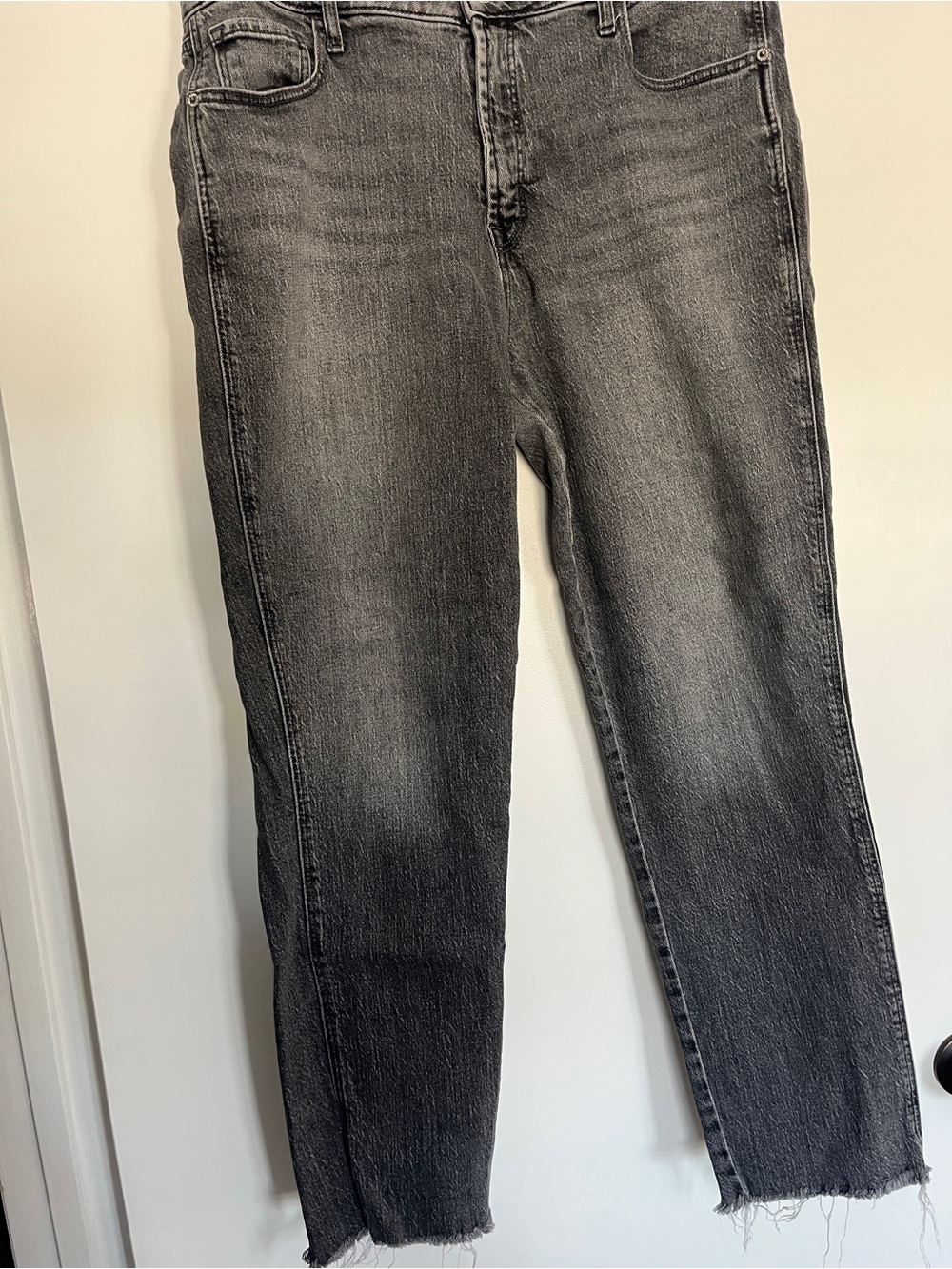 Old Navy Women's Black Washed Skinny Jeans